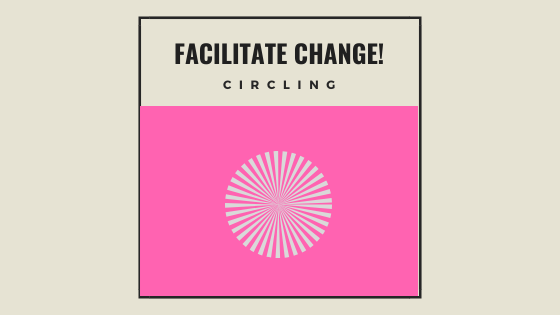 CANCELLED FOR NOW: Facilitate Change! Workshop 17: Circling